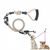FurryFusion Laisse double pour chien en coton et lin