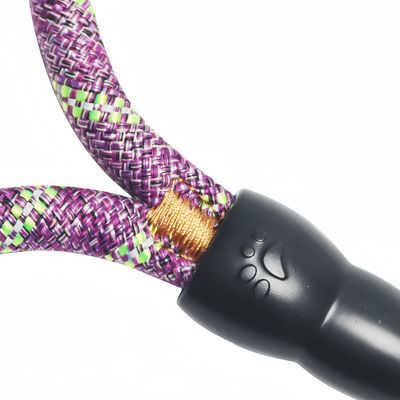 FurryFusion Laisse double pour chien en coton et lin
