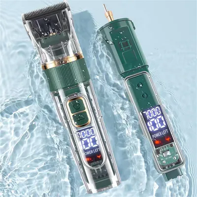 Pet Planet Tondeuse électrique pour animaux à trois vitesses