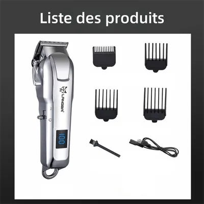 Pet Planet Tondeuse électrique pour chien et chat rechargeable