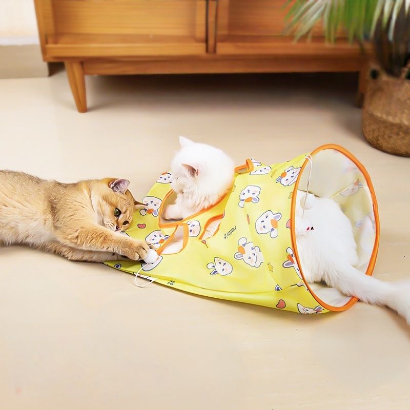 ZenPets Tunnel de jeu pour chat