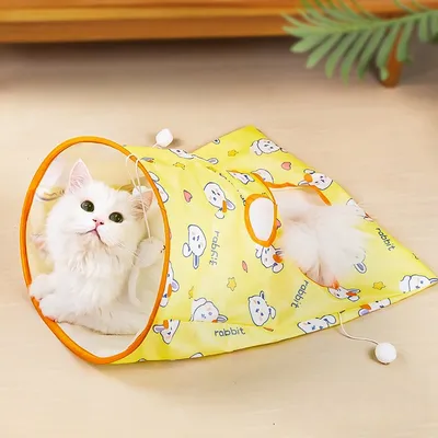 ZenPets Tunnel de jeu pour chat