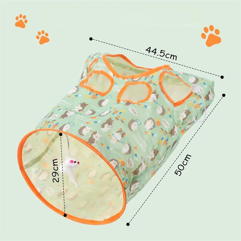 ZenPets Tunnel de jeu pour chat