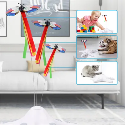 IntiMeg Jouet interactif pour chat avec induction intelligente