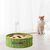 IntiMeg Boîte de jeu pour chat avec piste et balles interactives