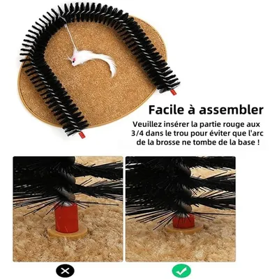 Pet Planet FelineCare Peigne De Toilettage Pour Chat Pour Chats