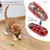 IntiMeg Mini Jouet pour Chat Coccinelle 4 Pièces