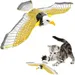 IntiMeg Elektronisches fliegendes Vogelspielzeug für Katzen