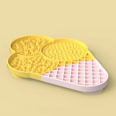 UAMLY Tapis à lécher Slow Food pour chien