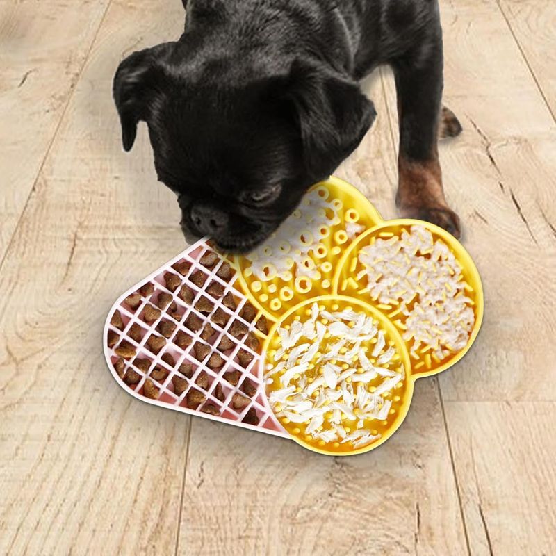 UAMLY Tapis à lécher Slow Food pour chien