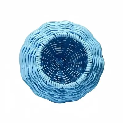 ZenPets Nid d'oiseau sphérique en rotin synthétique