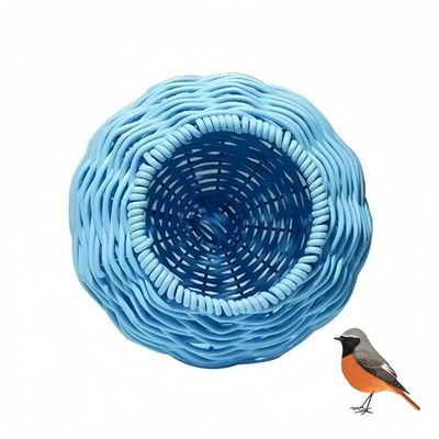 ZenPets Nid d'oiseau sphérique en rotin synthétique