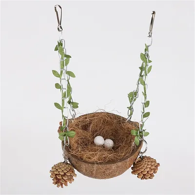 IntiMeg Nid d'oiseau en noix de coco