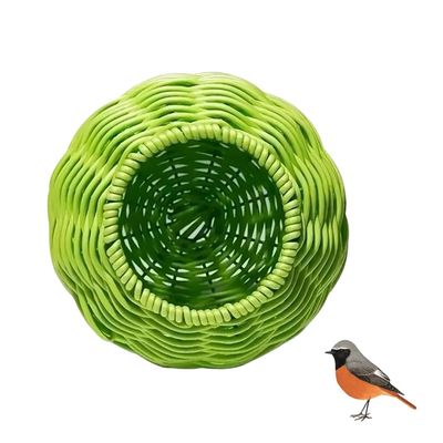 ZenPets Nid d'oiseau sphérique en rotin synthétique