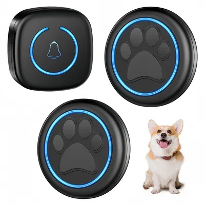 IntiMeg Sonnette sans fil pour chien