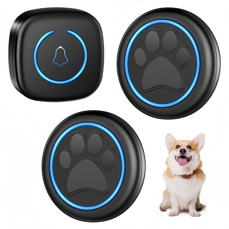 IntiMeg Sonnette sans fil pour chien