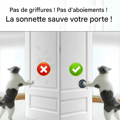 IntiMeg Sonnette sans fil pour chien