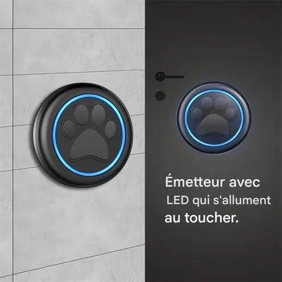 IntiMeg Sonnette sans fil pour chien