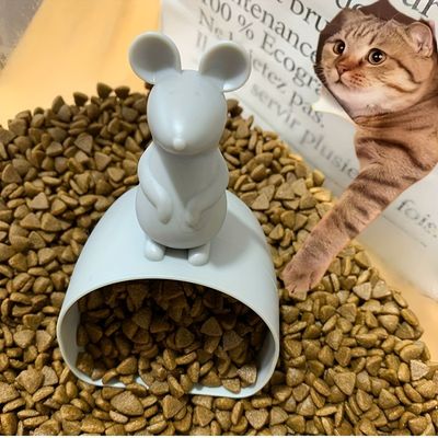UAMLY Cuchara para comida de perro, cuchara medidora de comida