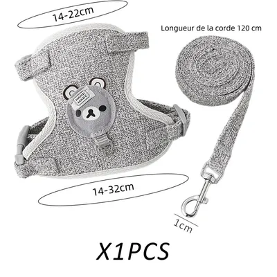 Pet Planet Ensemble Harnis Et Laisse Pour Chats Chiens Et Petits Animaux