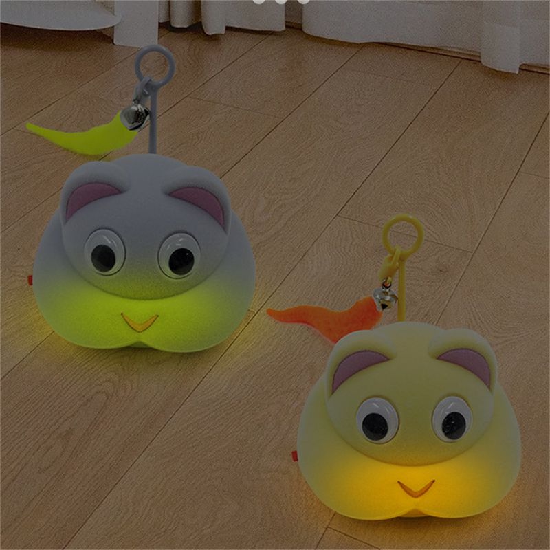 IntiMeg Jouet électronique en forme de souris pour chats et chiens
