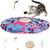 IntiMeg Jouet interactif rechargeable avec plumes pour chat
