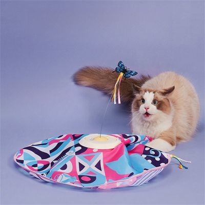 IntiMeg Jouet interactif à plumes pour chat