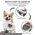 UAMLY Kit de toilettage pour animaux de compagnie
