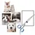 Pet Planet Kit de ciseaux de toilettage pour chien et chat