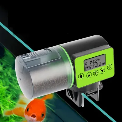 FurryFusion Dispenseur d'aliments automatique pour aquarium