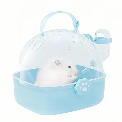 FurryFusion Cage de transport portable pour petits animaux FurryFusion Cage de transport portable pour petits animaux