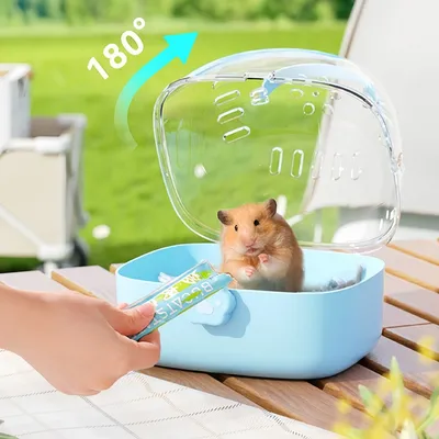 FurryFusion Cage de transport portable pour petits animaux FurryFusion Cage de transport portable pour petits animaux