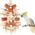 IntiMeg Jouet en bois pour oiseaux IntiMeg Jouet en bois pour oiseaux