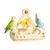 FurryFusion Jouet pour perroquet en forme de bateau pirate