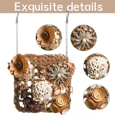 IntiMeg Jouet pour perroquet filet de grimpade