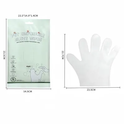FurryFusion lingettes nettoyantes pour animaux domestiques gants