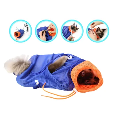 FurryFusion Sac de toilettage pour chat