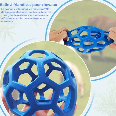 ZooVenture Balle Friandise 3 Pièces Pour Cheval Chèvre Mouton
