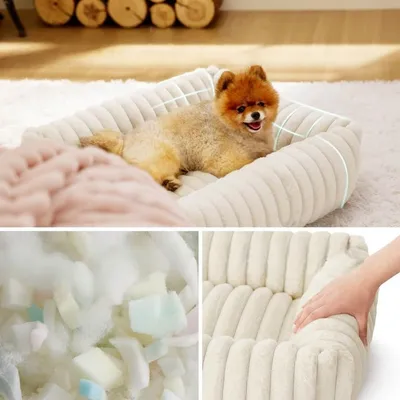 Pet Planet Lit Orthopédique Pour Petits Chiens Et Chats