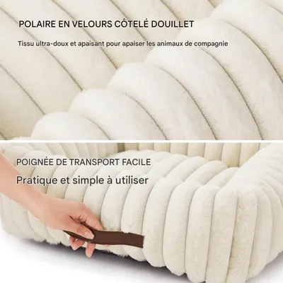 Pet Planet Lit Orthopédique Pour Petits Chiens Et Chats