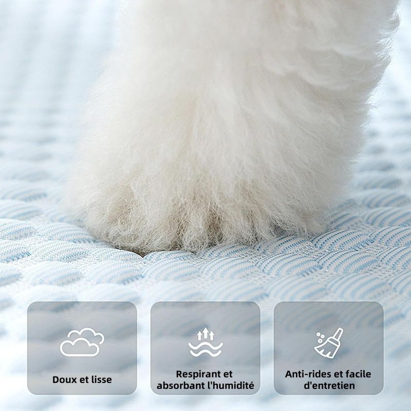 Pet Planet Nid et Tapis Rafraîchissant Respirant et Lavable Pour Chien