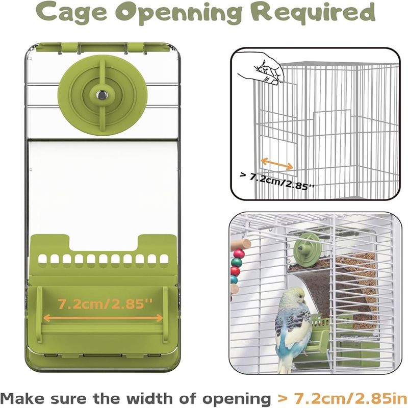 IntiMeg Mangeoire automatique pour oiseaux