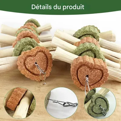 ZooVenture Lot De 2 Jouets-Gourmandises Pour Petits Animaux
