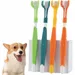 Pet Planet Lot de 4 Brosse à Dents Pour Chiens et Chats