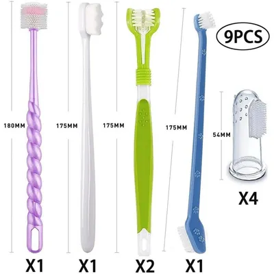 Pet Planet Brosse à Dents Pour Chiens et Chats