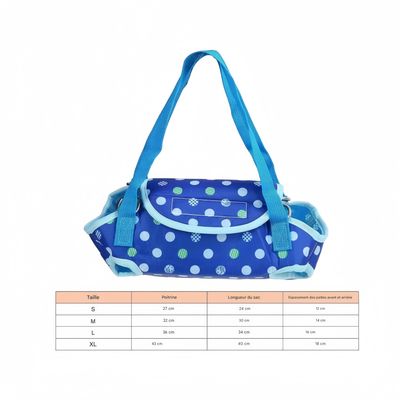 ZenPets Sac de transport 2 en 1 pour chiens et chats