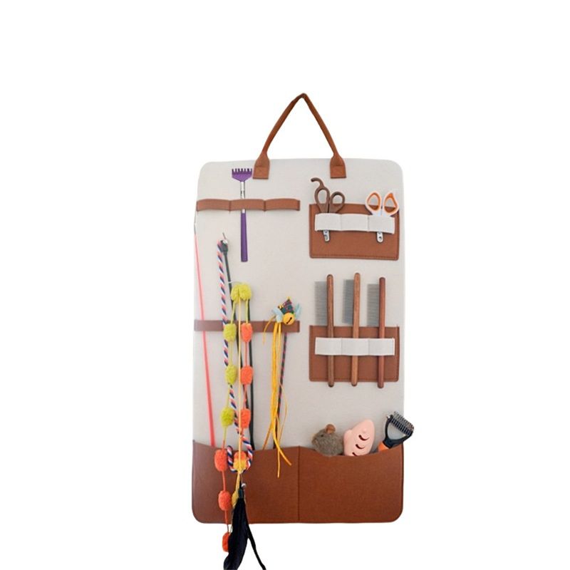 IntiMeg Sac de rangement pour bâtons de jeu pour chat