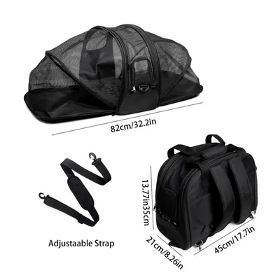 Pet Planet Sac à main extensible et respirant