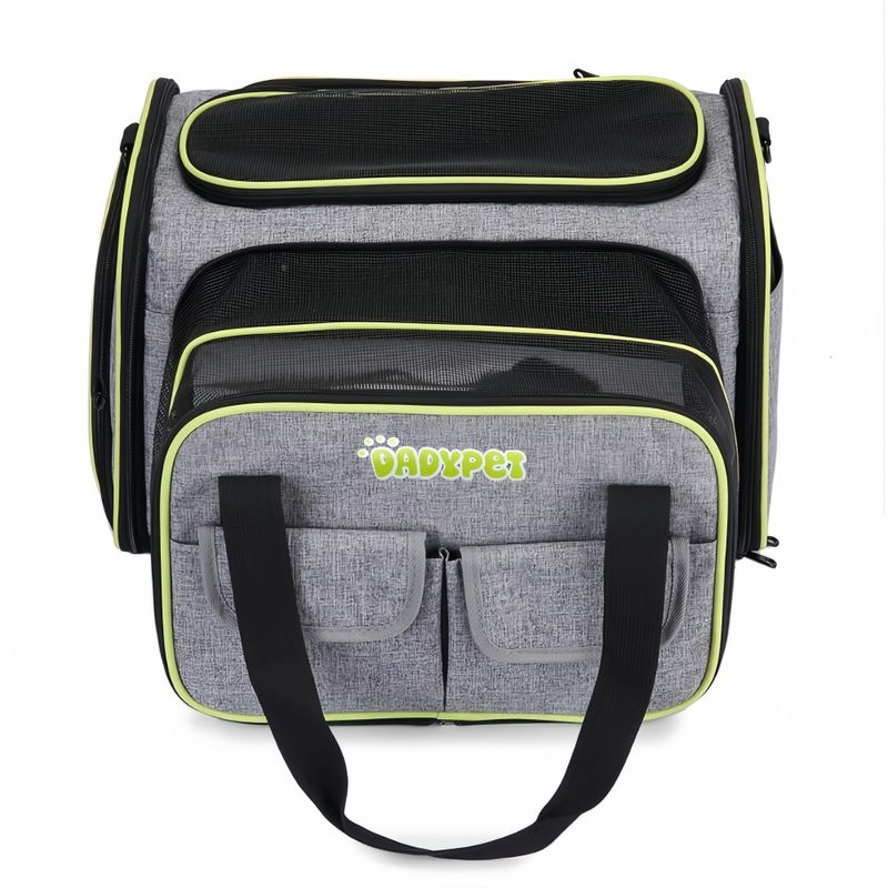 FurryFusion Sac de transport extensible pour chien et chat