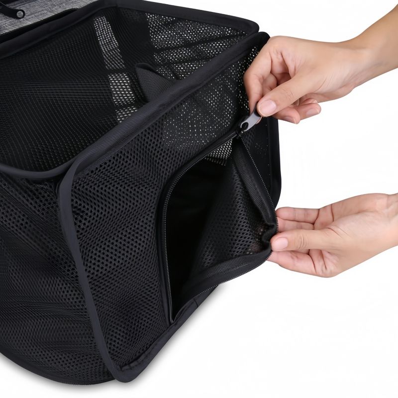 FurryFusion Sac de transport extensible pour chien et chat